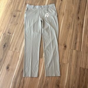 1764 Golf Birdie Pants Mens 36x32‎ Light Gray Stretch Performance Golf Casual